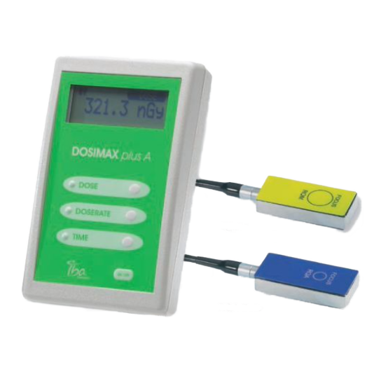 Bild Dosimeter Dosimax plus A - Grundgerät